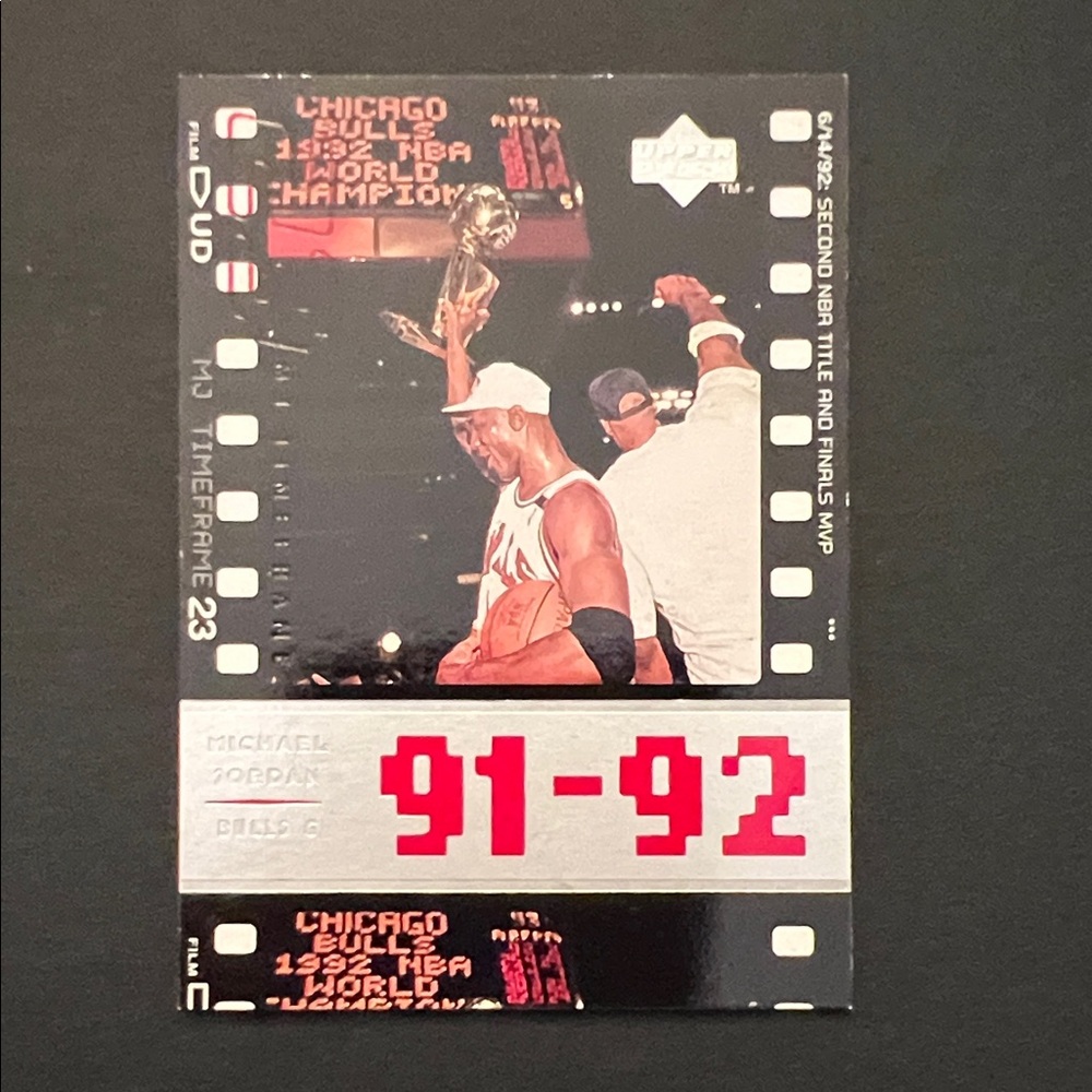 Michael Jordan MJ Timeframe Basketball Card
